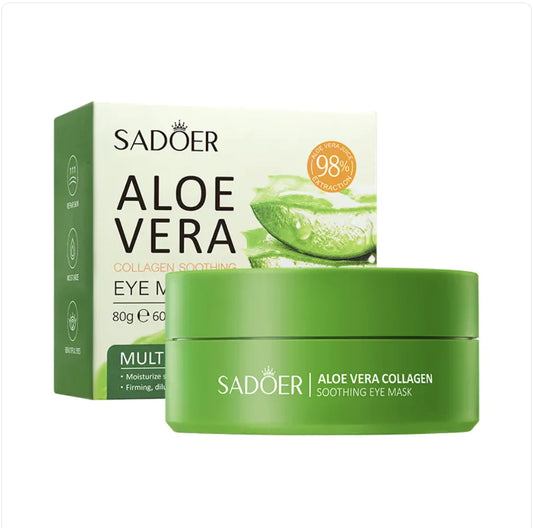 Máscara de Ojos de Colágeno y Aloe