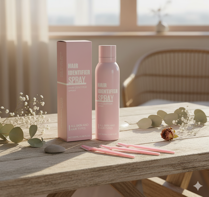 Spray acondicionador para el reconocimiento del vello facial